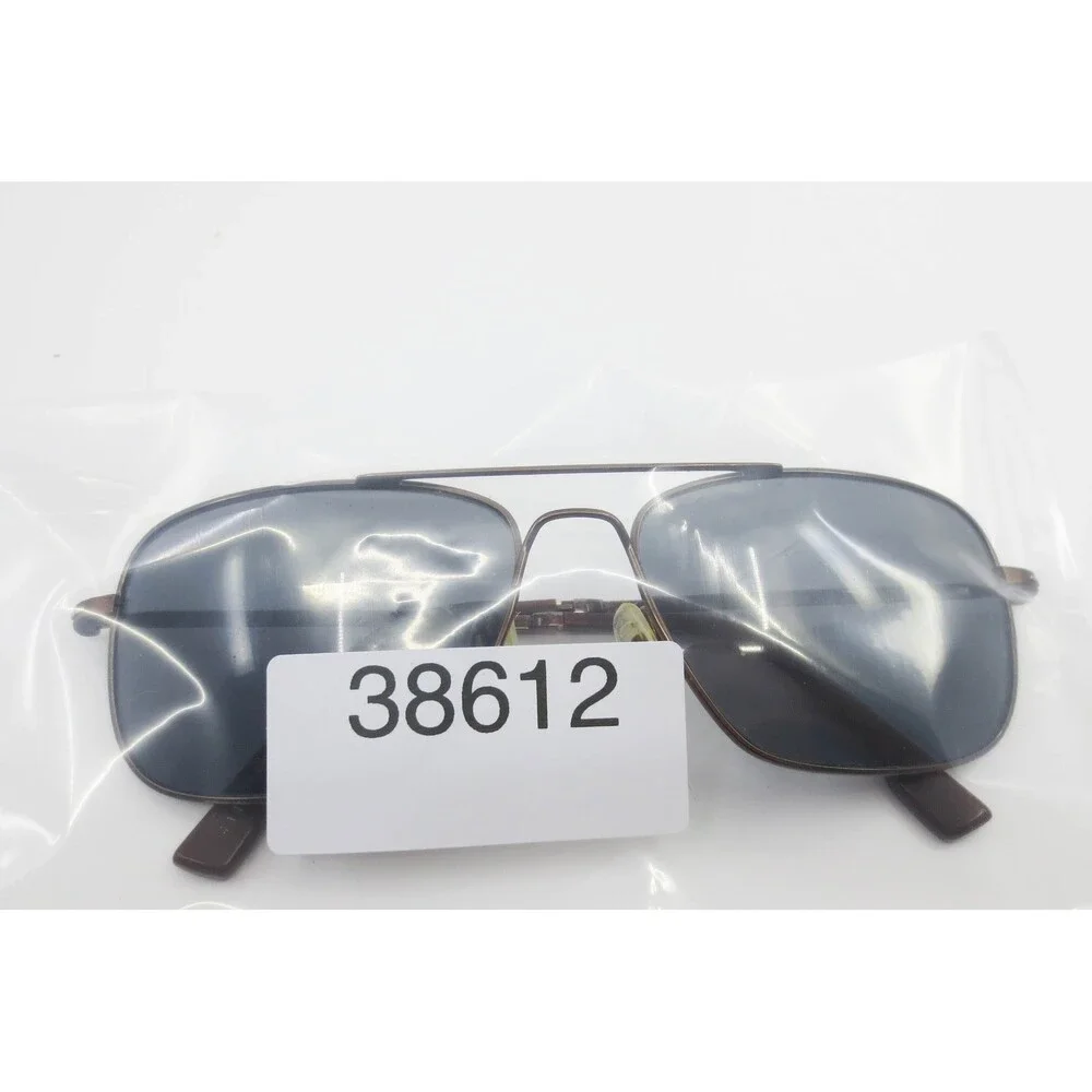 Flexon Sun 5001 210 Brown Metal Aviator Sunglasses 58-15-140 Men Women